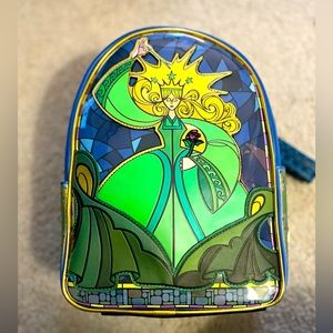 LoungeFly exclusive Disney Beauty and the Beast Mini backpack